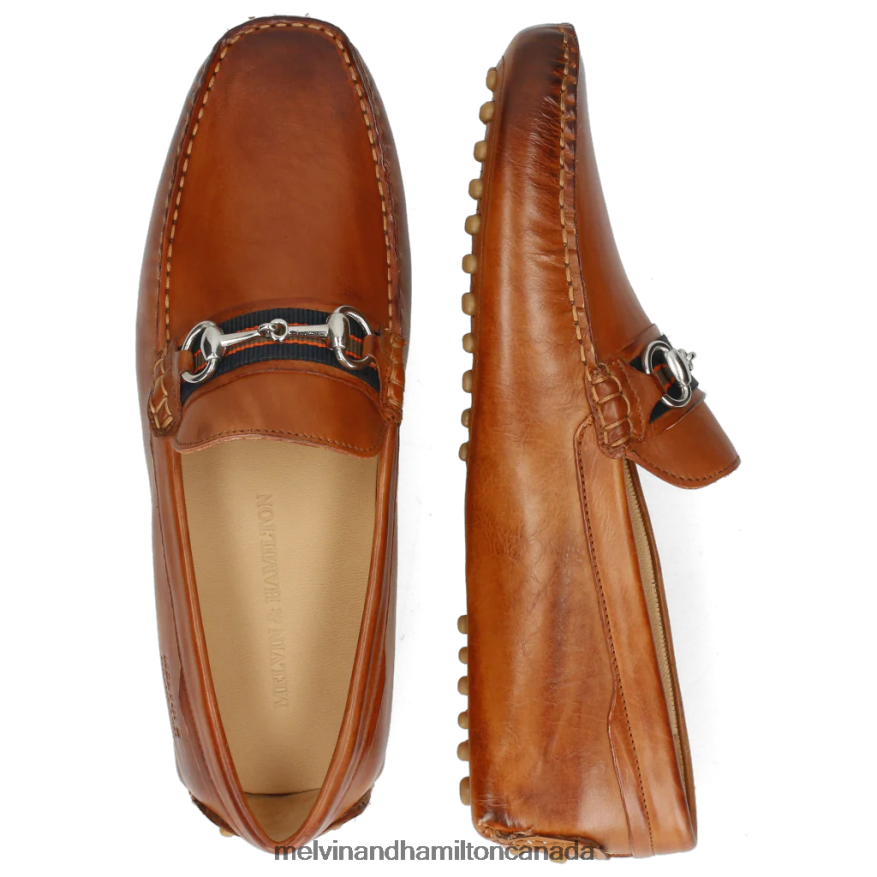 Men Melvin & Hamilton Brown Nelson 16 Loafers P4V68P325