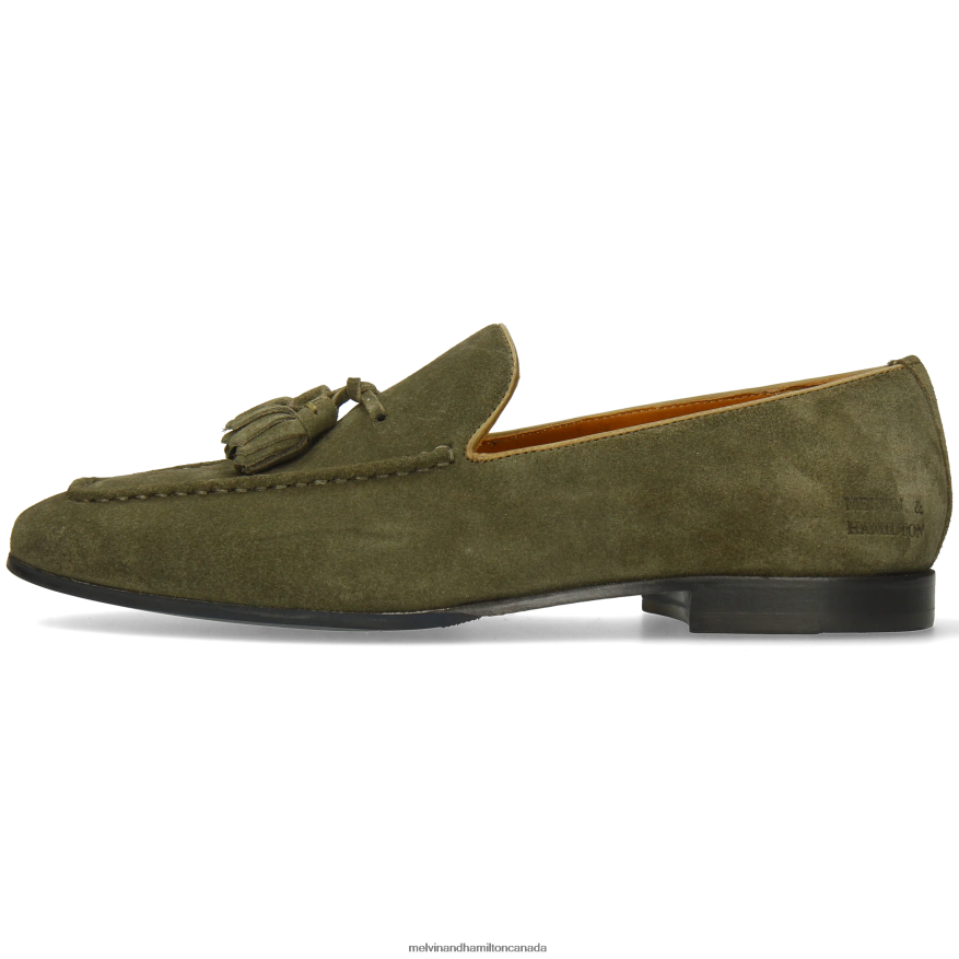 Men Melvin & Hamilton Green Clive 20 Loafers P4V68P222