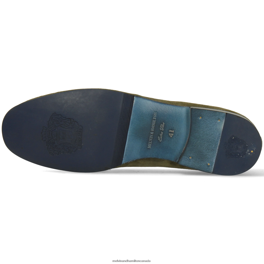 Men Melvin & Hamilton Green Clive 20 Loafers P4V68P222