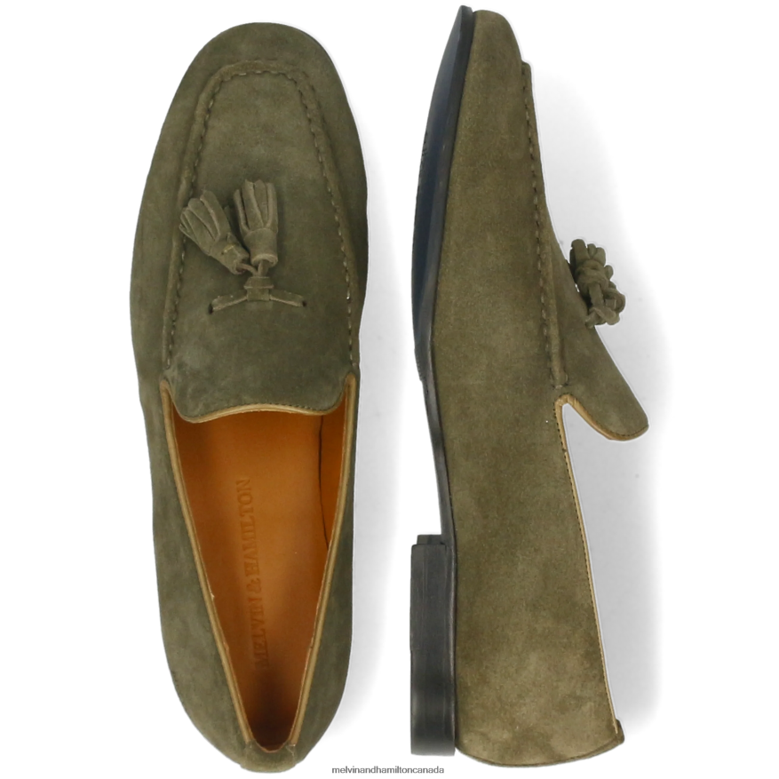 Men Melvin & Hamilton Green Clive 20 Loafers P4V68P222
