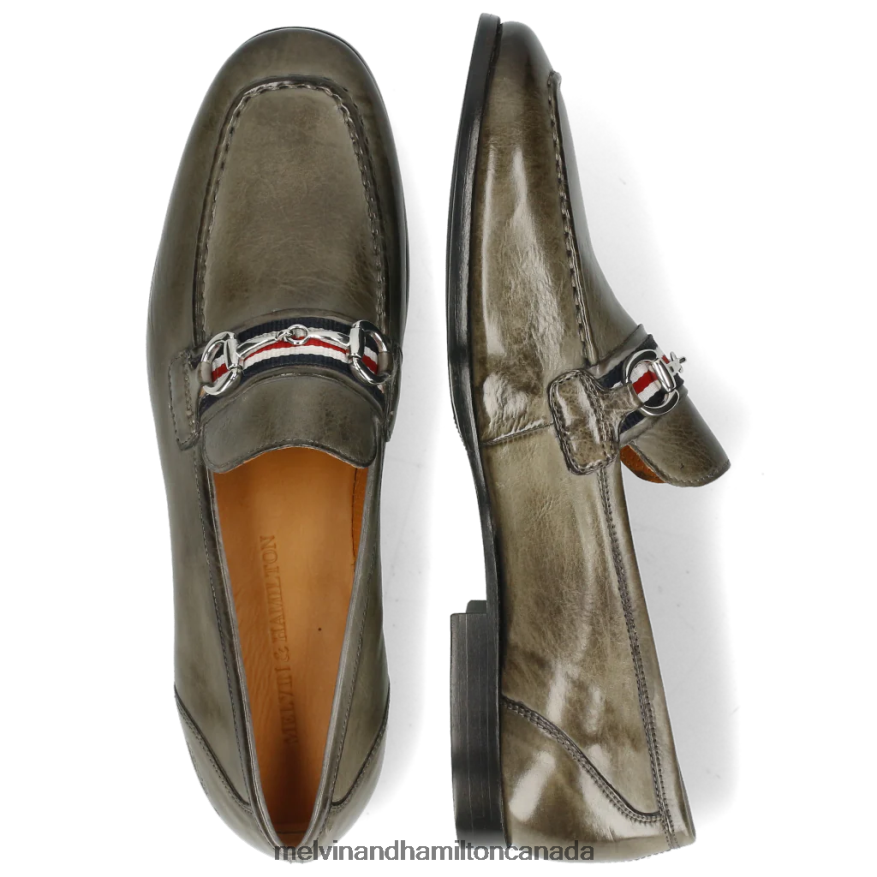 Men Melvin & Hamilton Grey Clive 16 Loafers P4V68P288