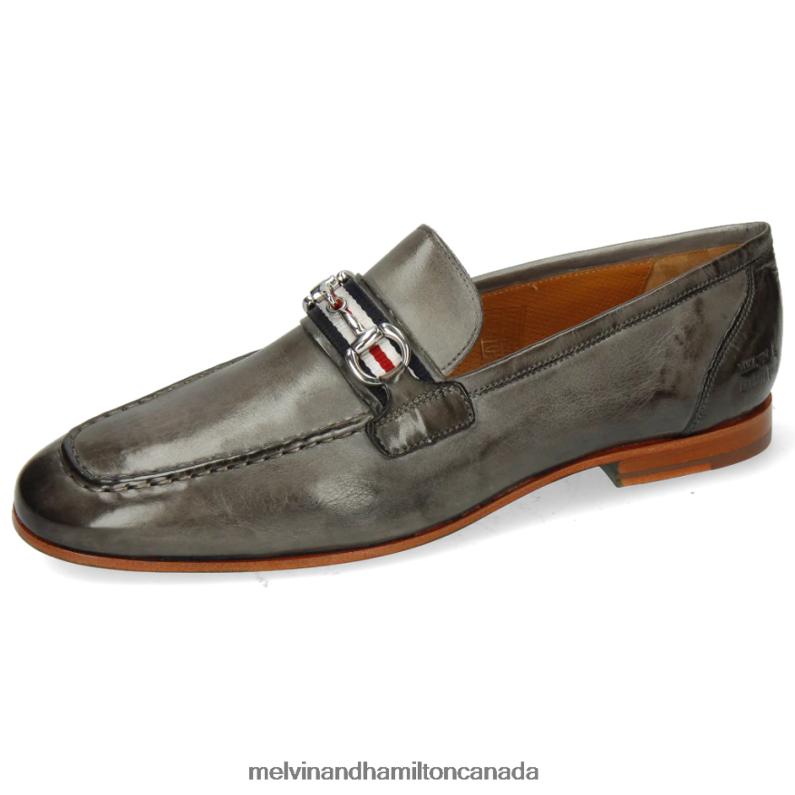 Men Melvin & Hamilton Grey Clive 16 Loafers P4V68P307