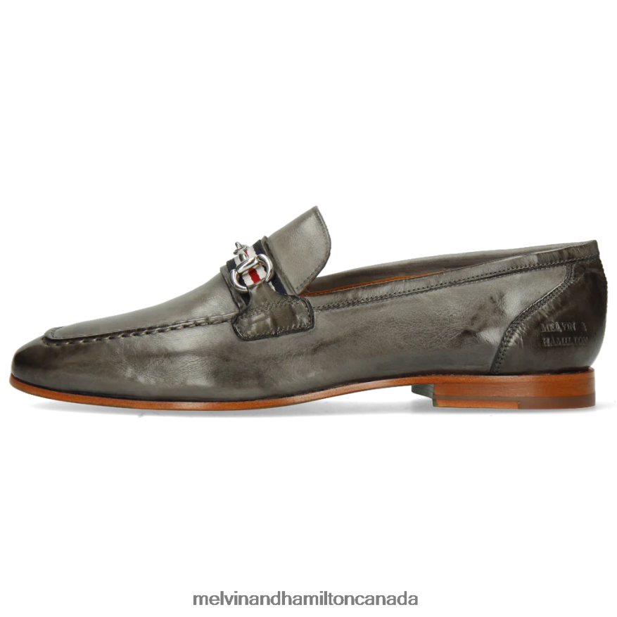 Men Melvin & Hamilton Grey Clive 16 Loafers P4V68P307