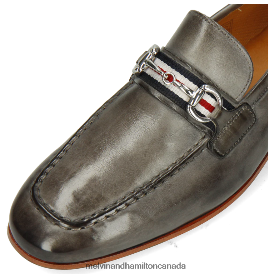 Men Melvin & Hamilton Grey Clive 16 Loafers P4V68P307