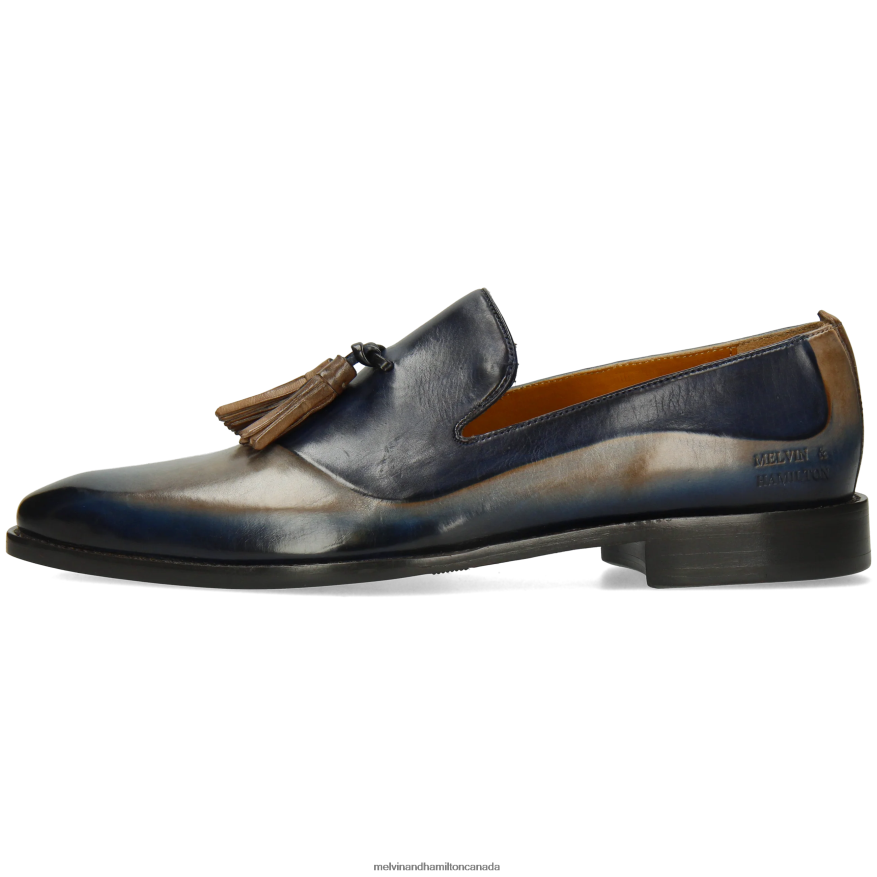 Men Melvin & Hamilton Grey Leonardo 24 Loafers P4V68P275