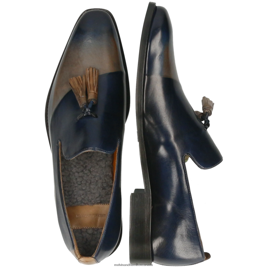 Men Melvin & Hamilton Grey Leonardo 24 Loafers P4V68P275