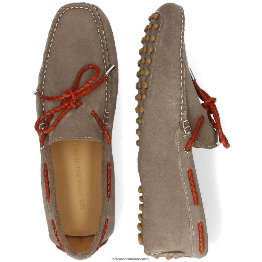 Men Melvin & Hamilton Grey Nelson 3 Loafers P4V68P311