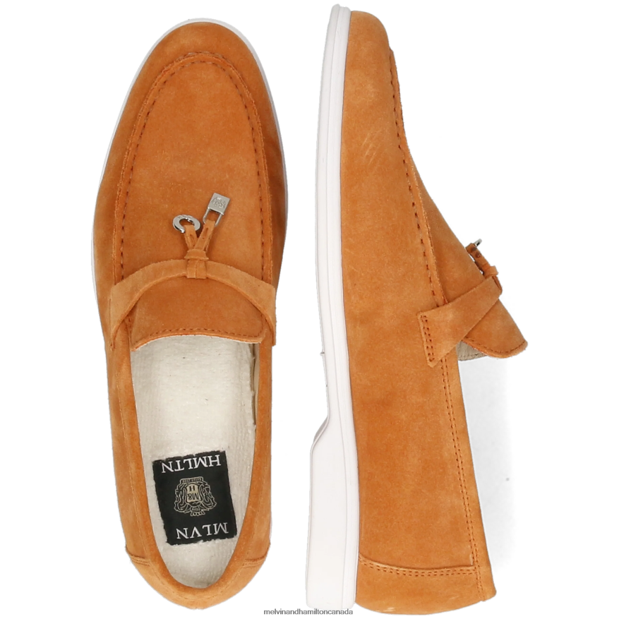 Men Melvin & Hamilton Orange Earl 3 Loafers P4V68P317