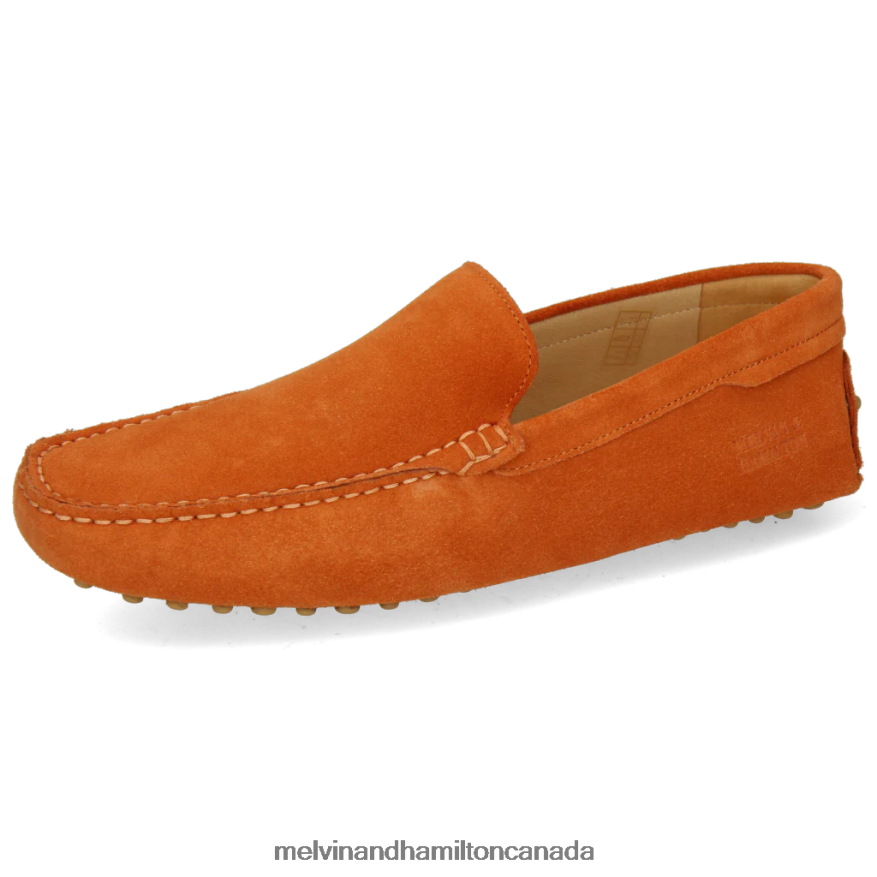 Men Melvin & Hamilton Orange Nelson 1 Loafers P4V68P291