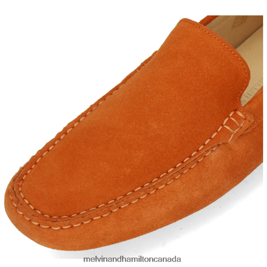 Men Melvin & Hamilton Orange Nelson 1 Loafers P4V68P291