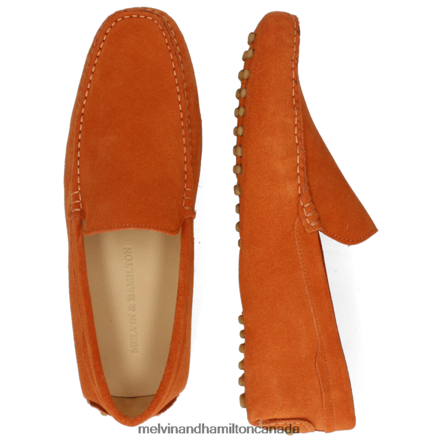 Men Melvin & Hamilton Orange Nelson 1 Loafers P4V68P291