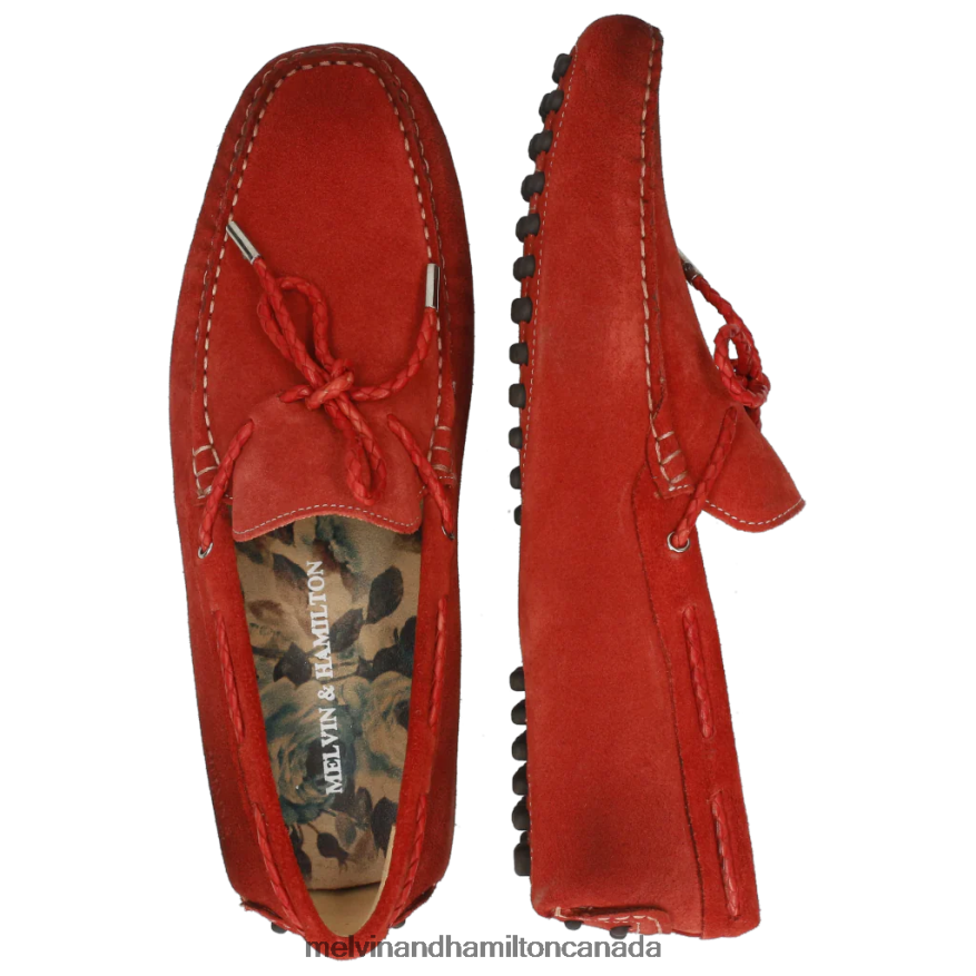 Men Melvin & Hamilton Red Nelson 3 Loafers P4V68P304