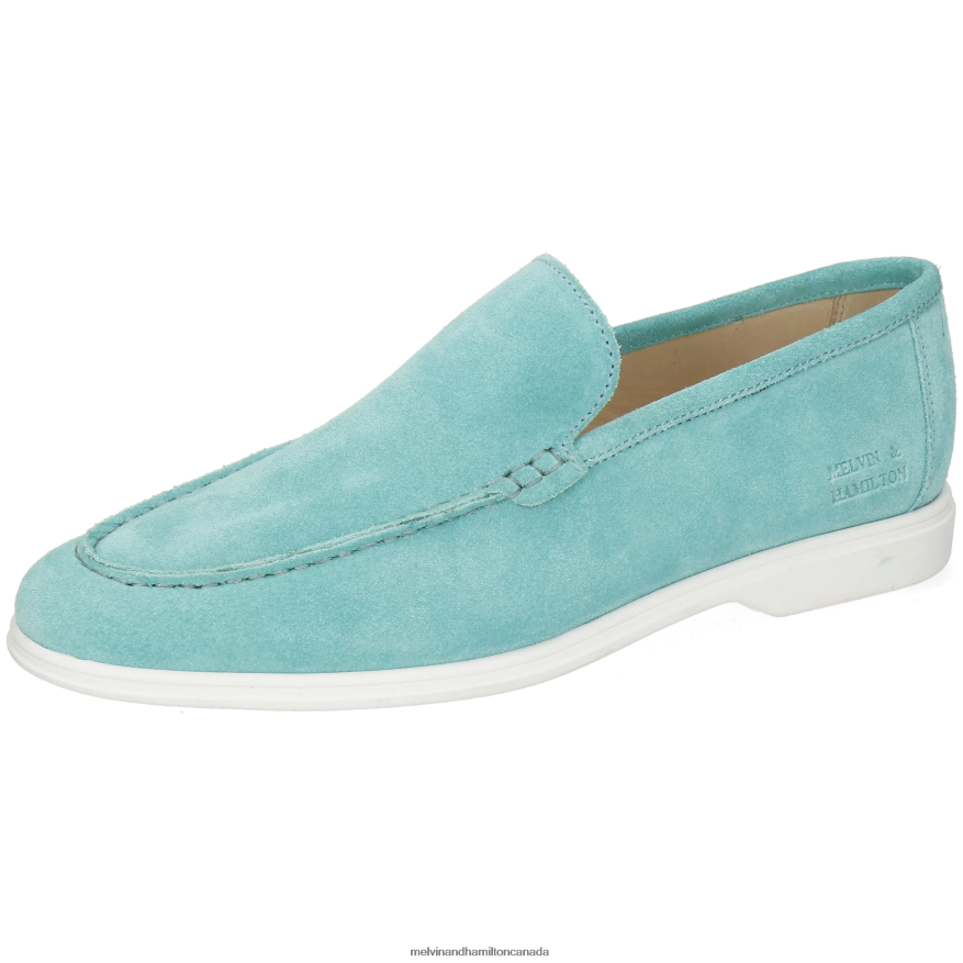 Men Melvin & Hamilton Turquoise Earl 1 Loafers P4V68P276