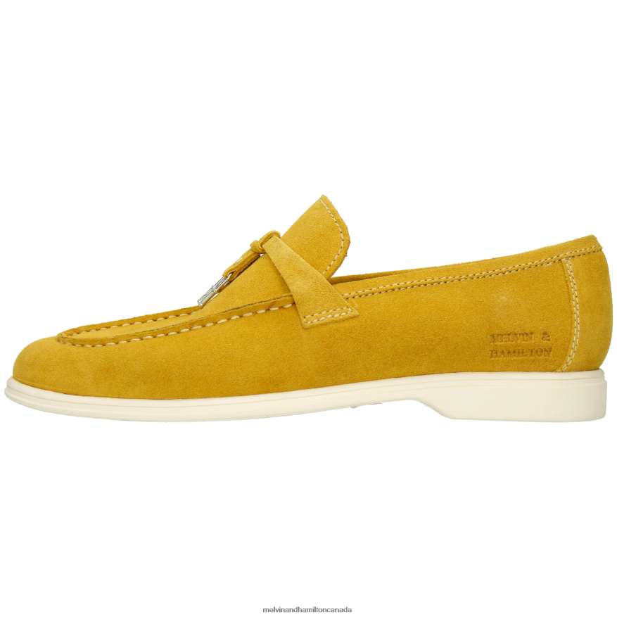 Men Melvin & Hamilton Yellow Earl 3 Loafers P4V68P234