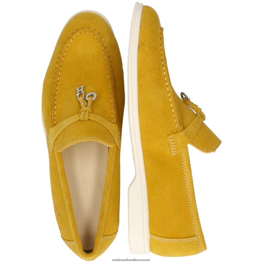 Men Melvin & Hamilton Yellow Earl 3 Loafers P4V68P234