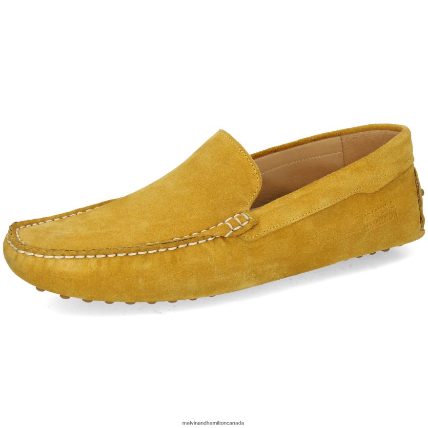 Men Melvin & Hamilton Yellow Nelson 1 Loafers P4V68P298
