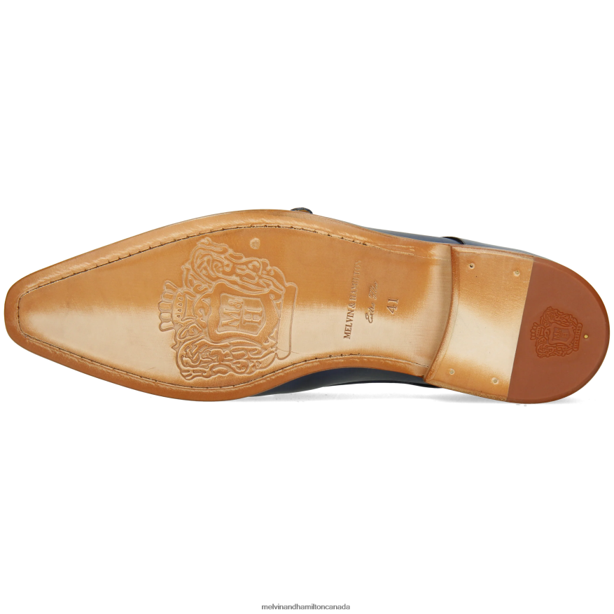 Men Melvin & Hamilton Blue Lance 1 Monk Shoes P4V68P326