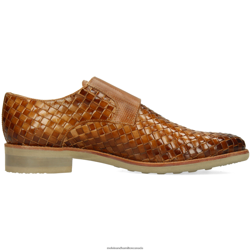 Men Melvin & Hamilton Brown Clint 36 Monk Shoes P4V68P335