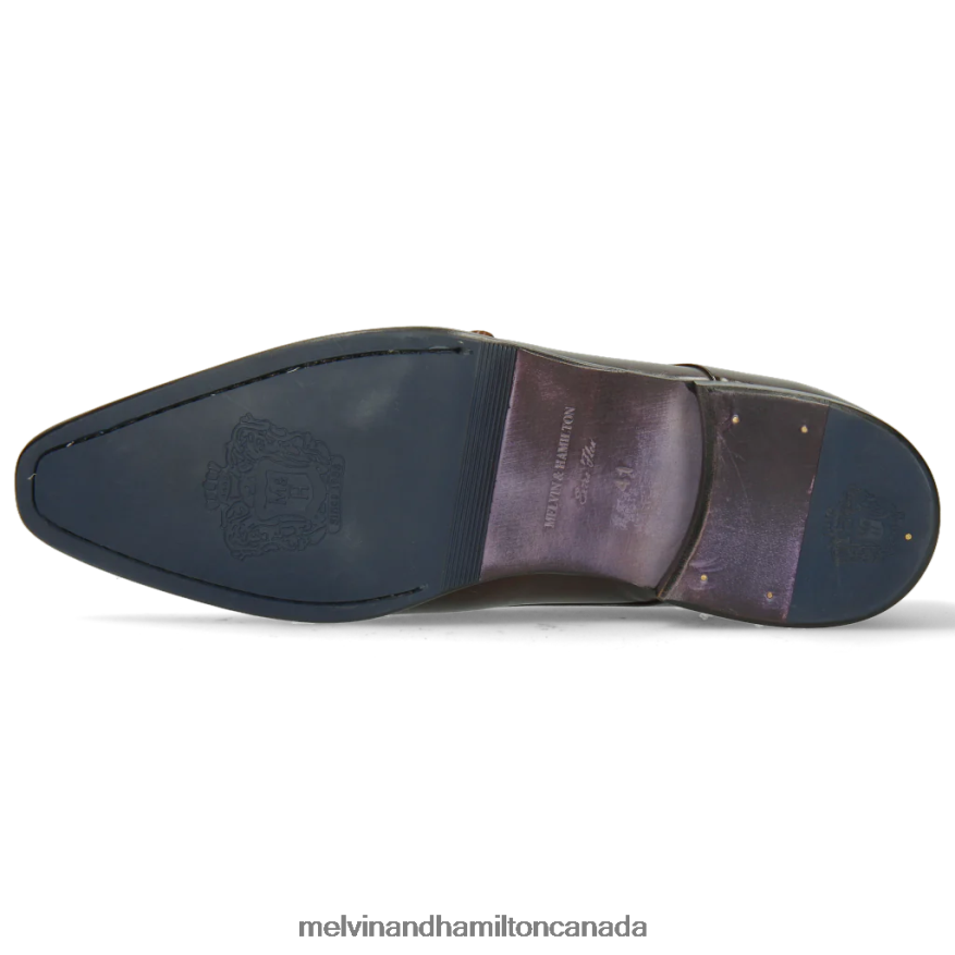 Men Melvin & Hamilton Brown Lance 10 Monk Shoes P4V68P349