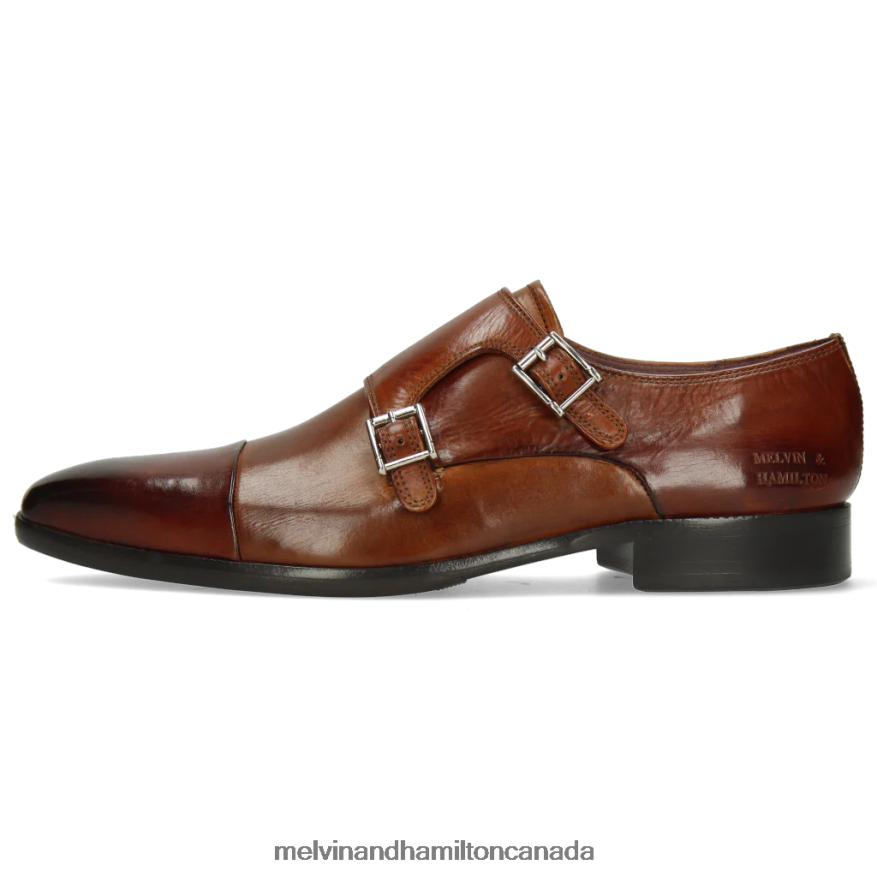 Men Melvin & Hamilton Brown Lance 1 Monk Shoes P4V68P344