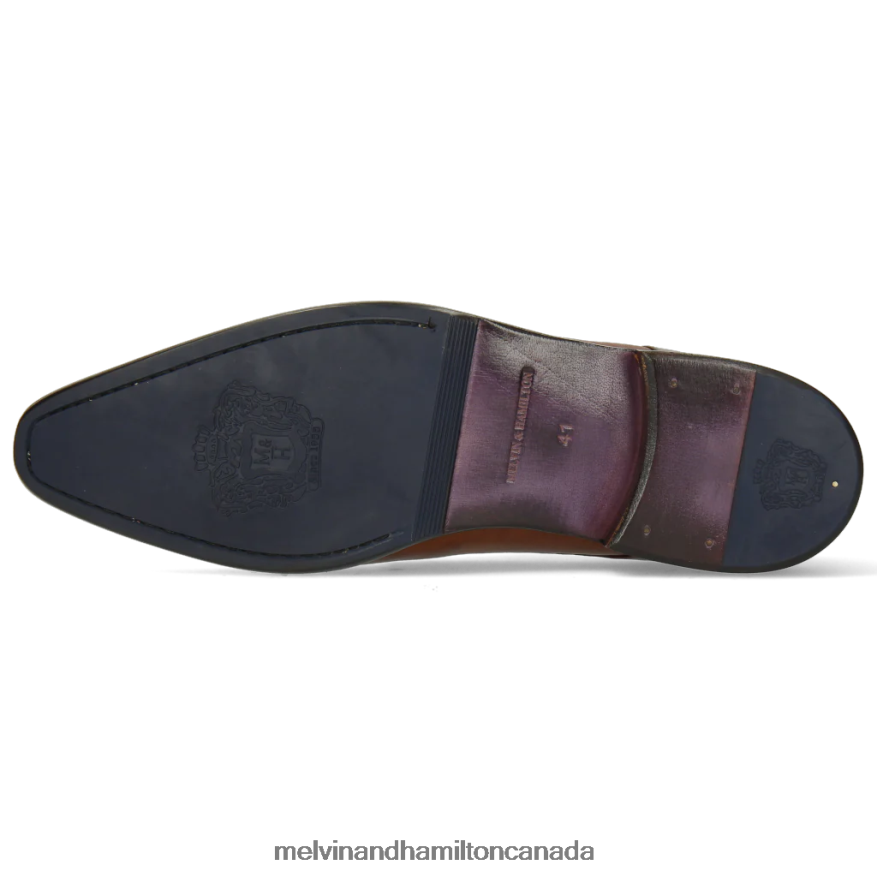 Men Melvin & Hamilton Brown Lance 1 Monk Shoes P4V68P344