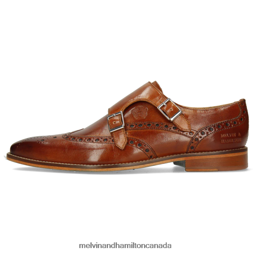 Men Melvin & Hamilton Brown Martin 2 Monk Shoes P4V68P340