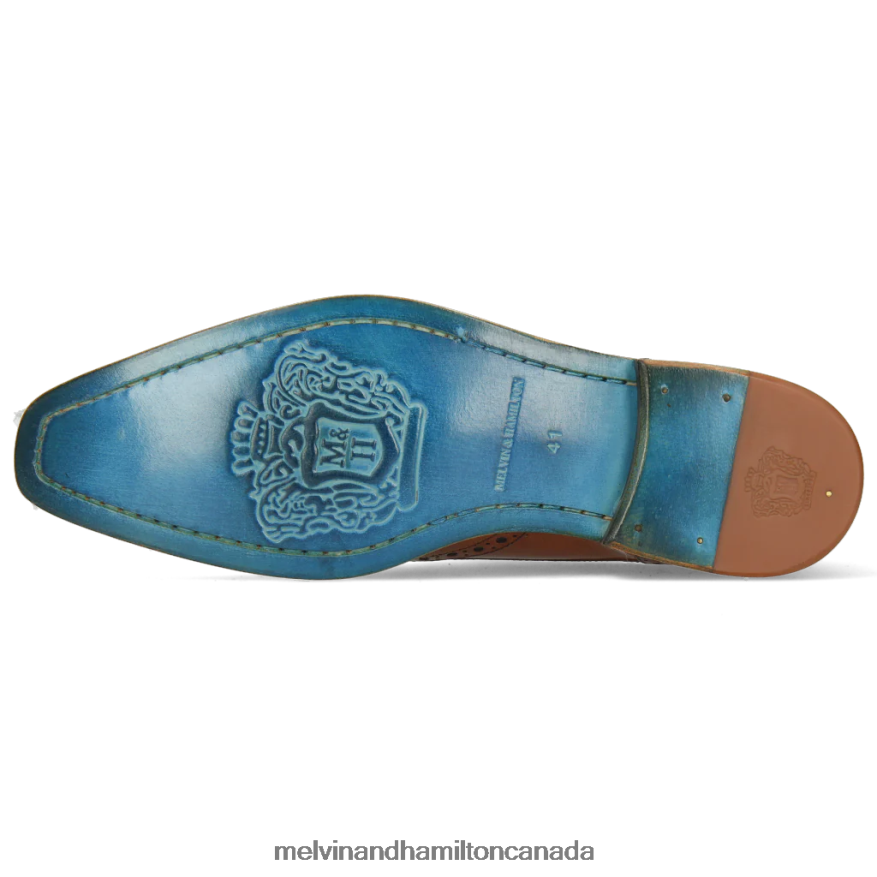 Men Melvin & Hamilton Brown Martin 2 Monk Shoes P4V68P340