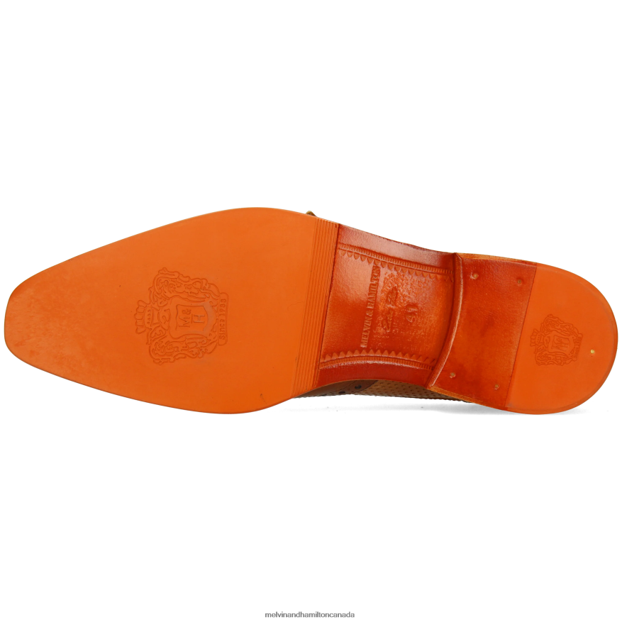 Men Melvin & Hamilton Brown Martin 2 Monk Shoes P4V68P345