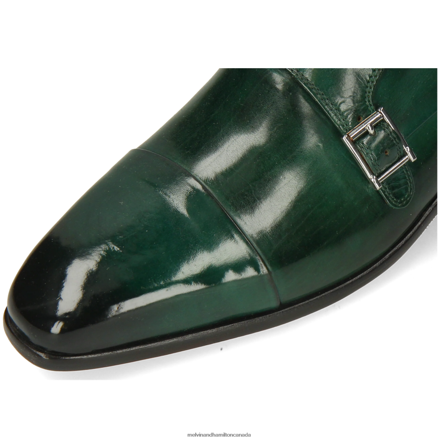Men Melvin & Hamilton Green Lance 1 Monk Shoes P4V68P328