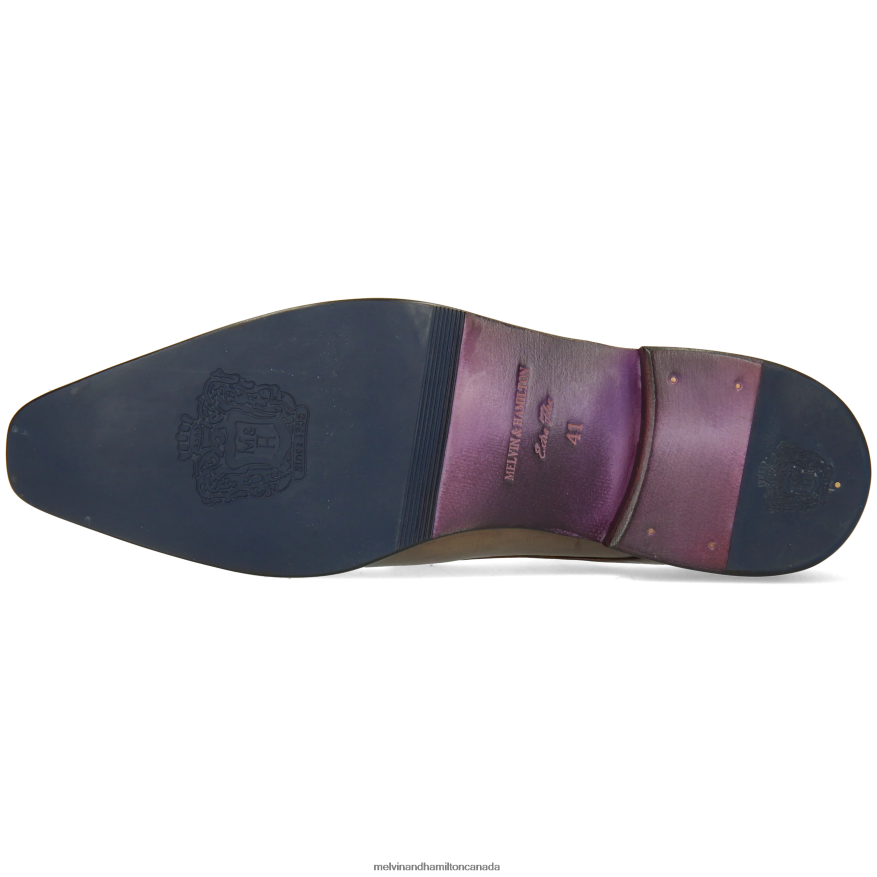 Men Melvin & Hamilton Grey Lance 10 Monk Shoes P4V68P331