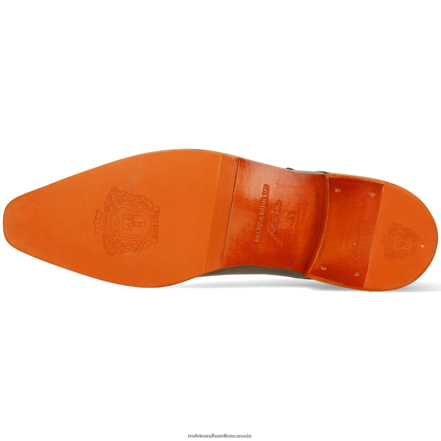 Men Melvin & Hamilton Light Brown Lewis 52 Monk Shoes P4V68P342