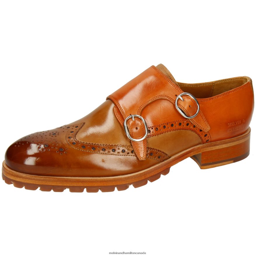 Men Melvin & Hamilton Multi Patrick 24 Monk Shoes P4V68P330