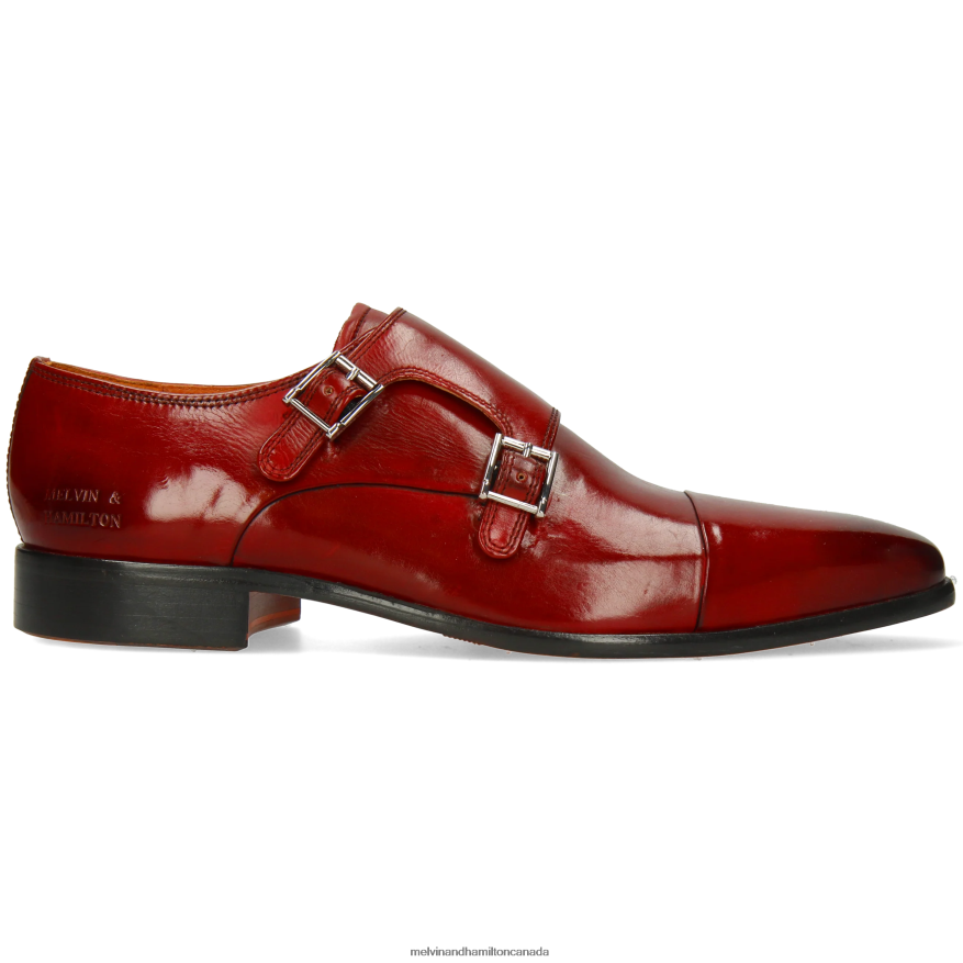Men Melvin & Hamilton Red Lance 1 Monk Shoes P4V68P327