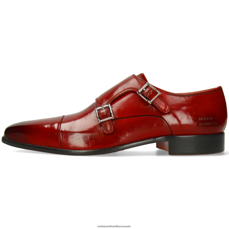 Men Melvin & Hamilton Red Lance 1 Monk Shoes P4V68P327