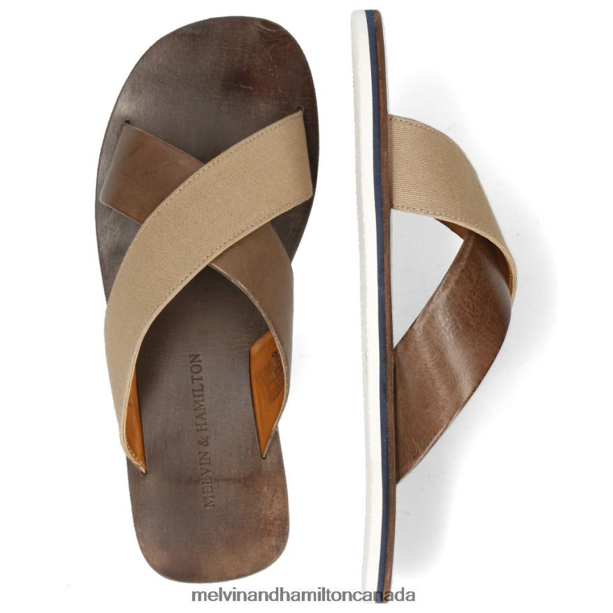 Men Melvin & Hamilton Beige Sam 5 Mules P4V68P720