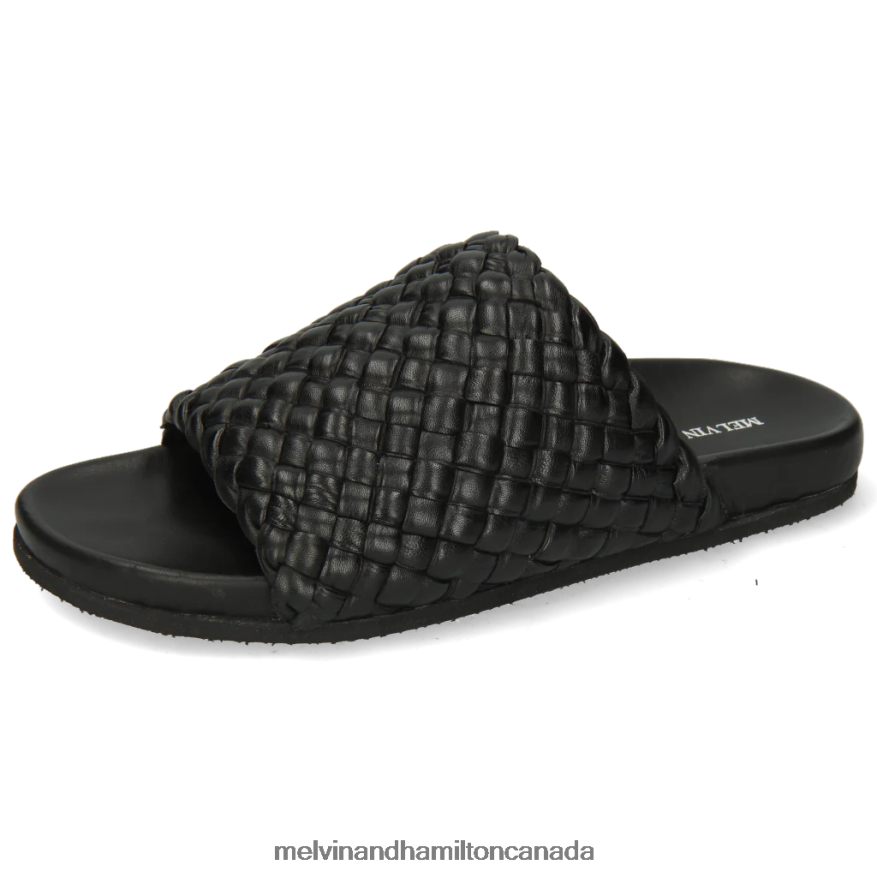 Men Melvin & Hamilton Black Robert 14 Mules P4V68P731