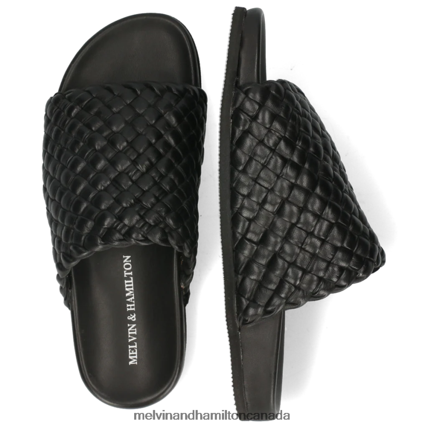 Men Melvin & Hamilton Black Robert 14 Mules P4V68P731