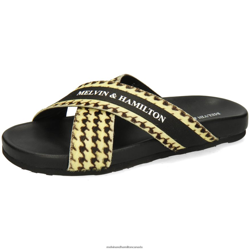 Men Melvin & Hamilton Black Robert 34 Mules P4V68P716