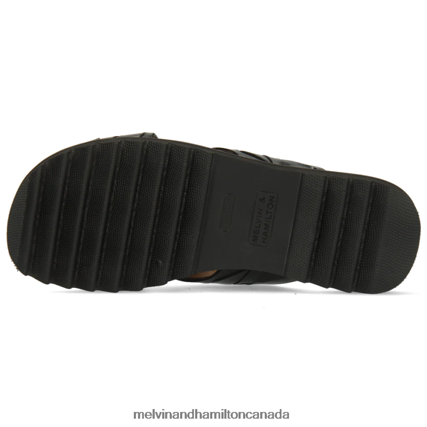 Men Melvin & Hamilton Black Sam 37 Mules P4V68P729