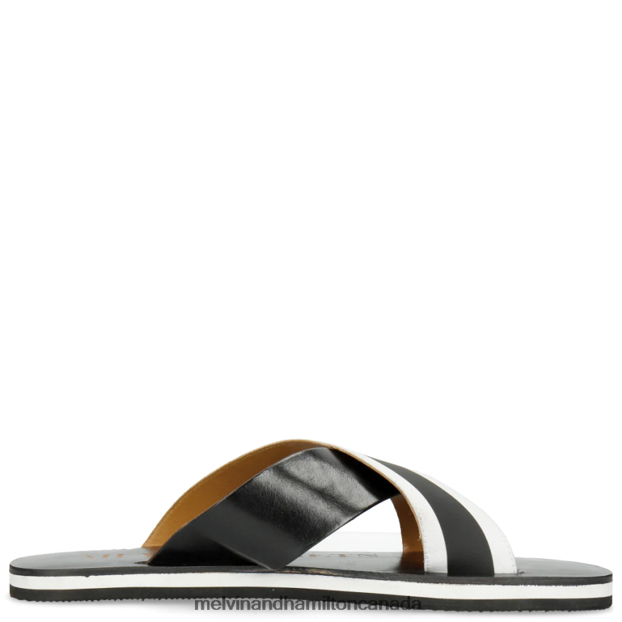 Men Melvin & Hamilton Black Sam 5 Mules P4V68P743