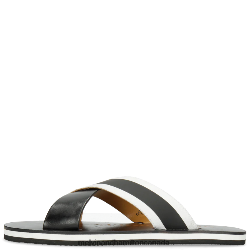 Men Melvin & Hamilton Black Sam 5 Mules P4V68P743