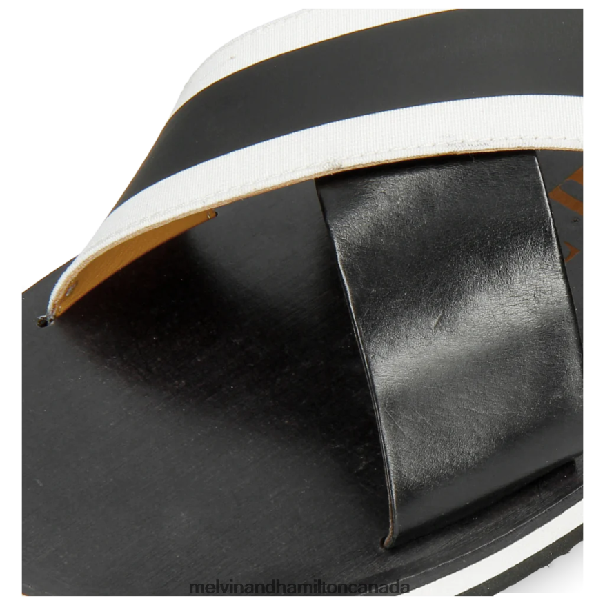 Men Melvin & Hamilton Black Sam 5 Mules P4V68P743