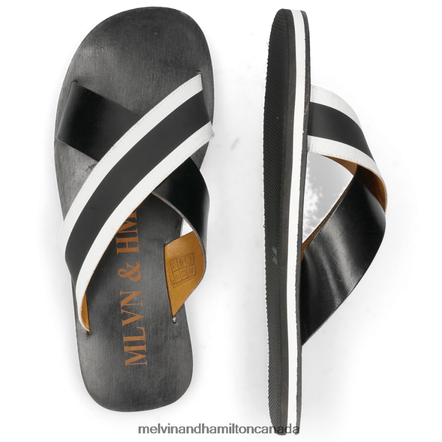 Men Melvin & Hamilton Black Sam 5 Mules P4V68P743