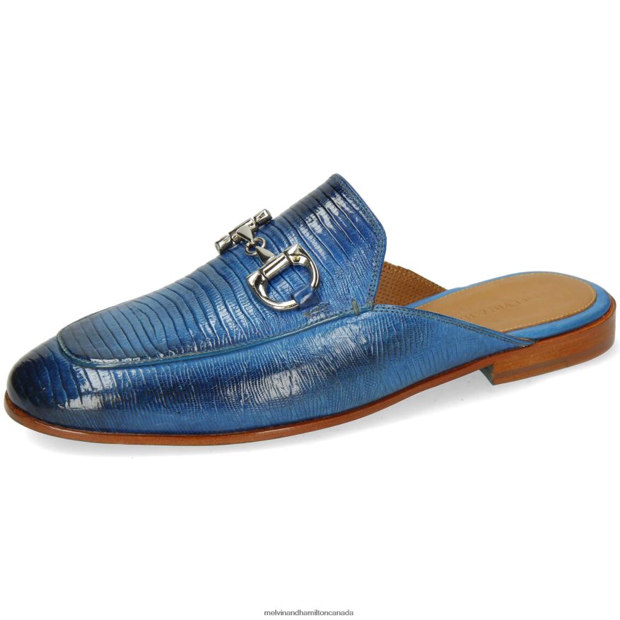 Men Melvin & Hamilton Blue Clive 2 Mules P4V68P738