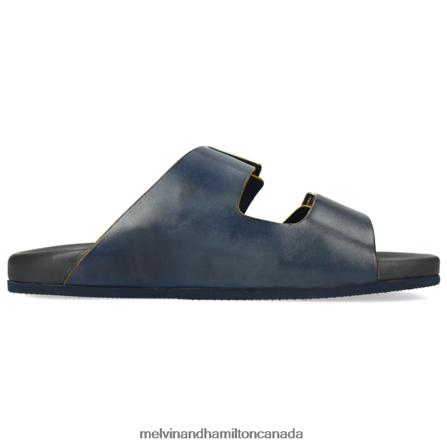 Men Melvin & Hamilton Blue Robert 10 Mules P4V68P727