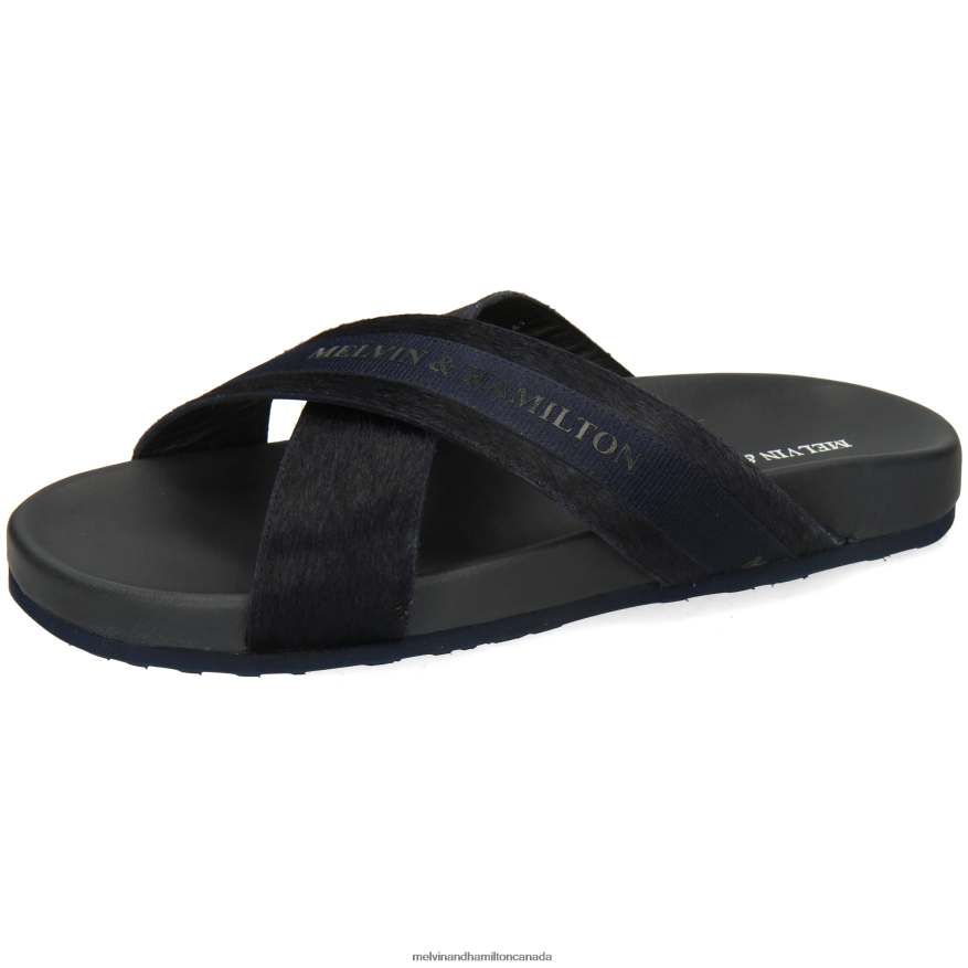 Men Melvin & Hamilton Blue Robert 34 Mules P4V68P717