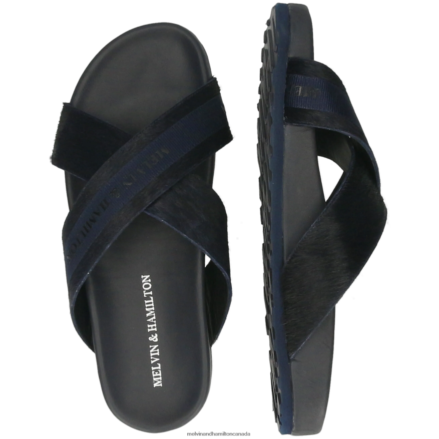 Men Melvin & Hamilton Blue Robert 34 Mules P4V68P717