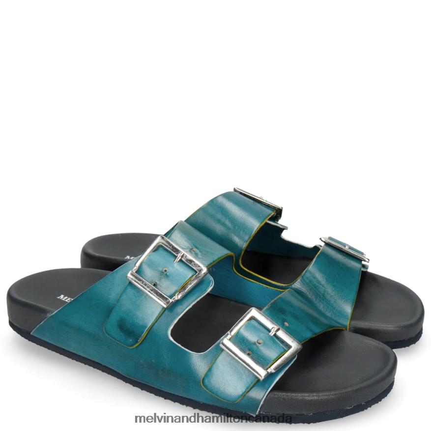 Men Melvin & Hamilton Blue Robert 7 Mules P4V68P736