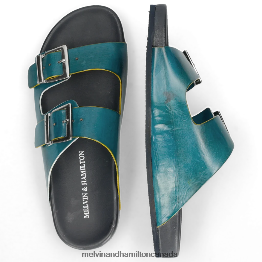 Men Melvin & Hamilton Blue Robert 7 Mules P4V68P736