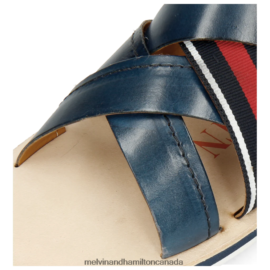 Men Melvin & Hamilton Blue Sam 12 Mules P4V68P737